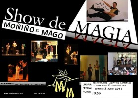 Domingo 3 de Junio a las 15h30 Show de MAGIA - Restaurante Happiness